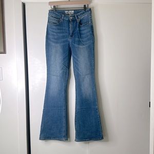Idlylwind by Miranda Lambert vintage wash bell bottom jeans size 10